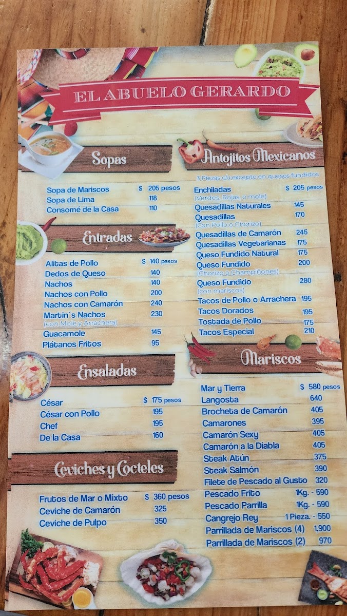 EL ABUELO GERARDO Menu - Image 5